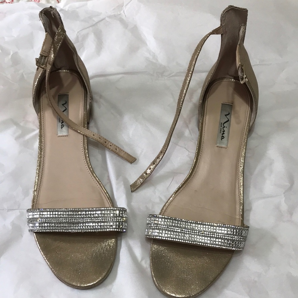 Nina jeweled flats